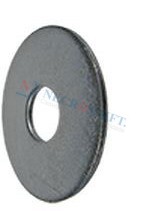 Flat washers without chamfer, large outside diameter 10342