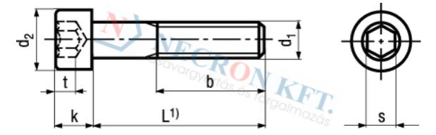 Hexagon socket head cap screws fully threaded 1057