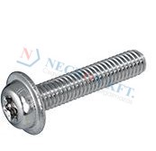 Hexalobular (6 Lobe) socket pan washer head machine screws 10649