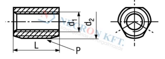 Threaded insert ENSAT 305 1205