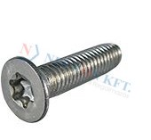 Hexalobular (6 Lobe) socket flat countersunk head ~type M, thread forming screws 13278