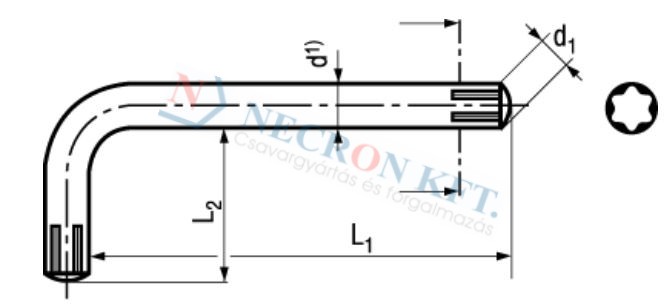 Hexalobular (6 Lobe) socket keys 14056