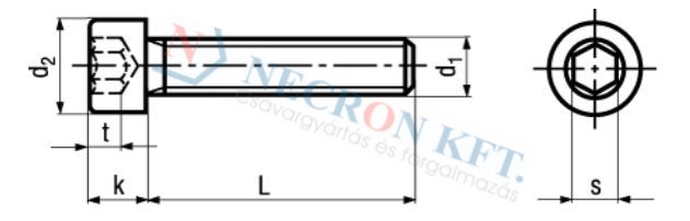 Socked head cap screws fully threaded 1419