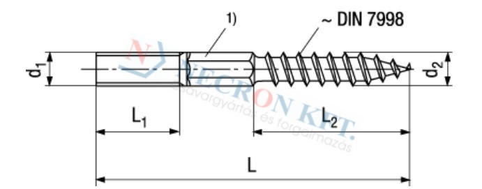 Hanger bolts 15018