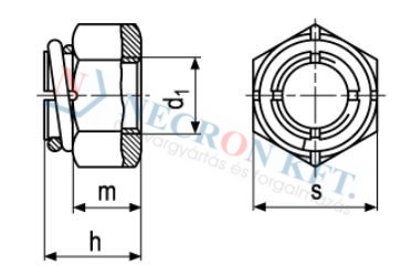 Self-locking nuts VARGAL® standard 20125