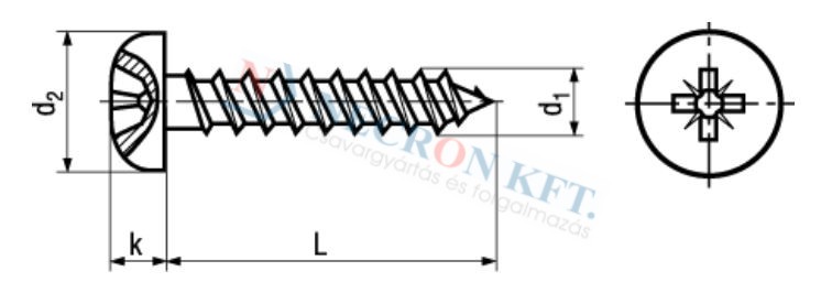 Pan head chipboard screws 20160