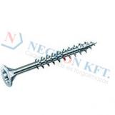 Hexalobular (6 Lobe) socket flat countersunk head chipboard screws T-STAR plus, partially threaded 50035