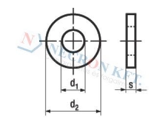 Round washers for wood construction and structural bolts 2045