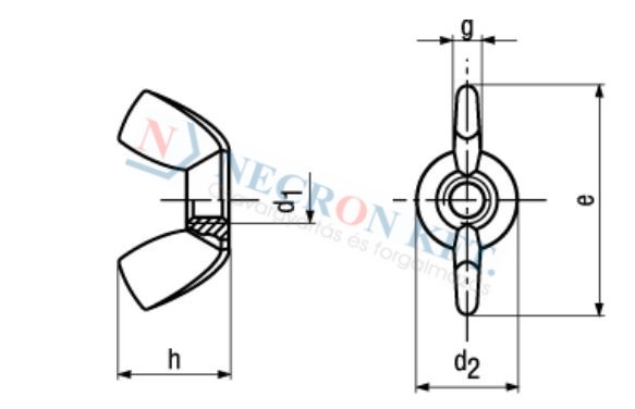 Wing nuts american type 213