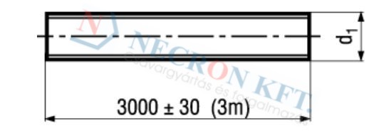 Threaded rods metric thread 3269