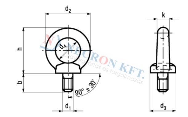 Lifting eye bolts 33040