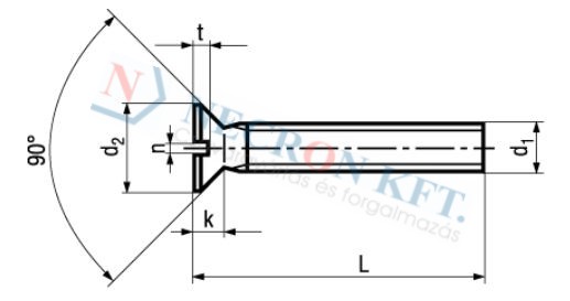 Slotted flat head machine screws 357