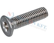 Hexalobular (6 Lobe) socket flat head countersunk screws fully threaded 3803