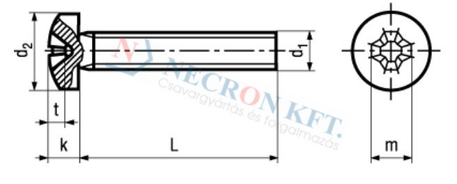 Phillips cross recessed pan head machine screw 384