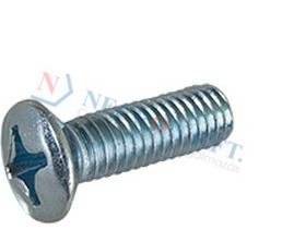 Phillips raised countersunk head machine screws 392