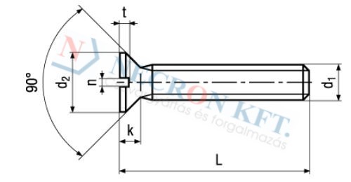 Slotted flat head machine screws 406