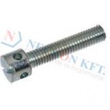 Slotted capstan machine screws machined 408