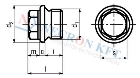 Hexagon head screw plugs with shoulder, pipe thread 439