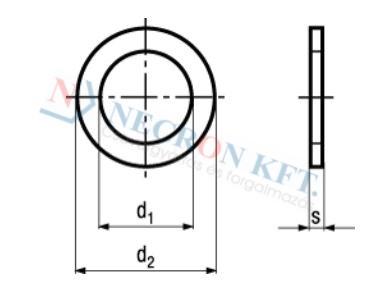 Sealing rings for fittings and screw plugs 450