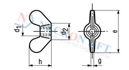 Wing nuts 524