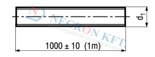 Threaded rods metric thread 5269