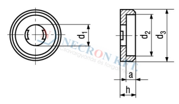 Finishing washers Polyamide PA 6.6 5386