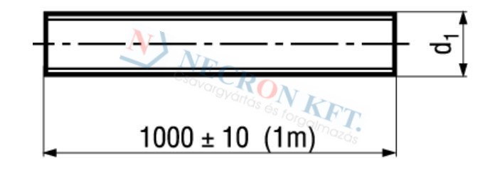 Threaded rods metric thread 552