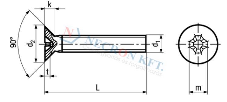 Phillips cross recessed pan head machine screw 661