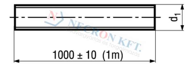 Threaded rods metric thread 662