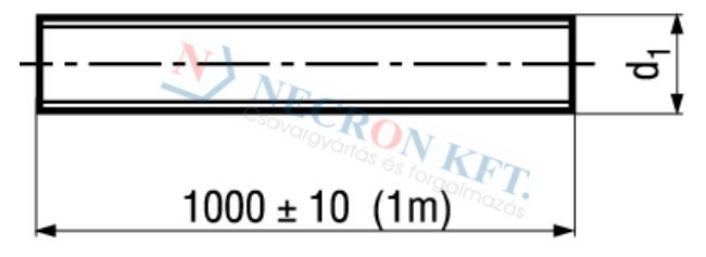 Threaded rods metric thread 663