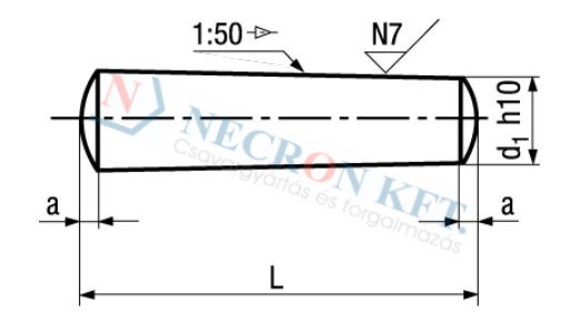 Taper pins 685