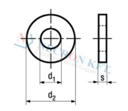 Washers for steel construction 751