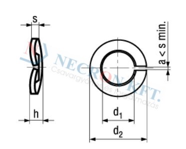 Curved spring lock washers 768