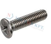 Phillips raised countersunk head machine screws 78