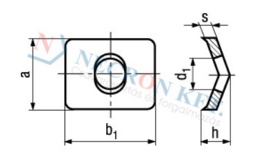 Connecting washers for terminals Spring steel 808