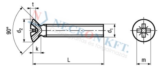 Pozi oval countersunk head machine screws form Z 83496