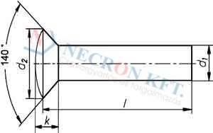 Mushroom head rivest (sheet metal rivets) 6401