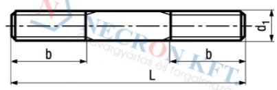 Threaded rods (two end) 13001