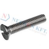 Slotted flat head machine screws 538